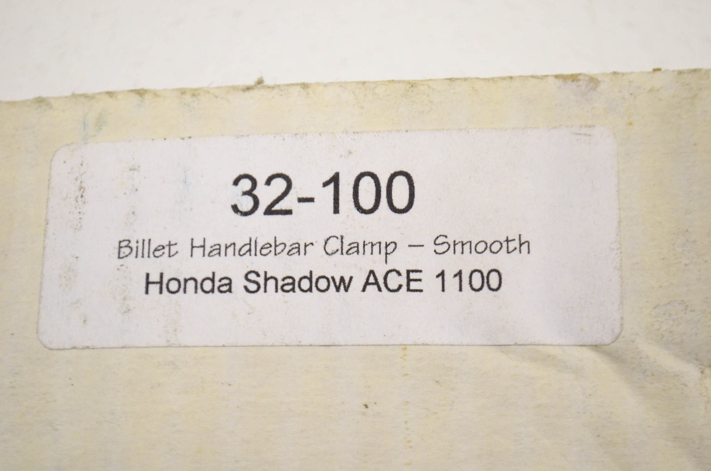 Billet Handlebar Clamp Smooth Honda Shadow ACE 1100. NOS