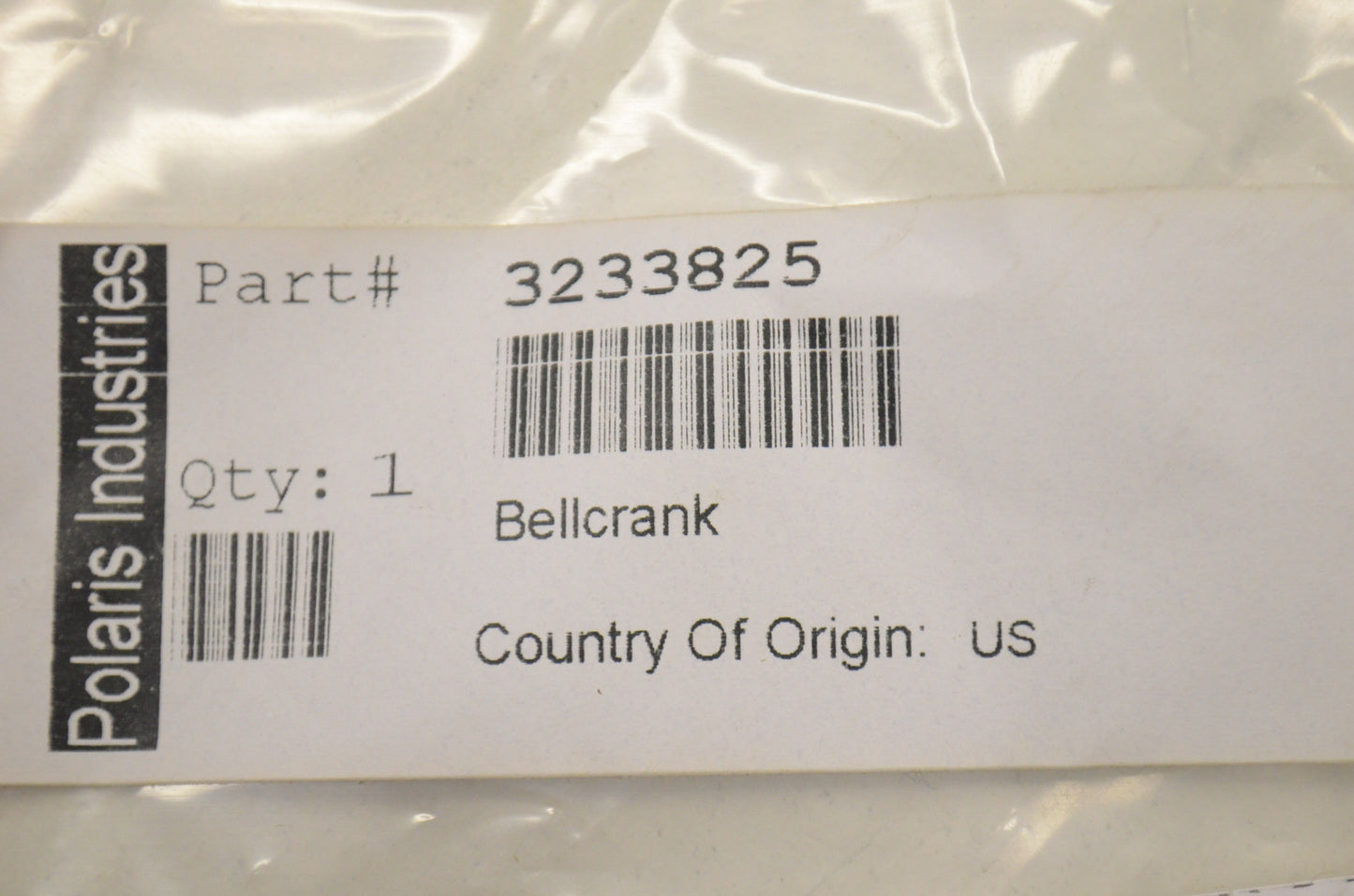 New OEM Polaris Bell crank NOS