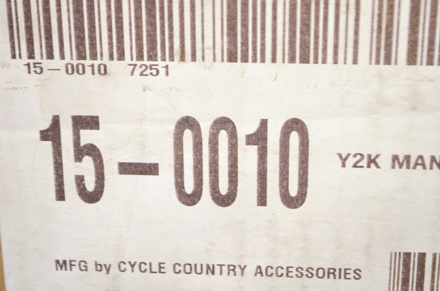 New Cycle Country Plow Blade Manual Lift Assembly NOS