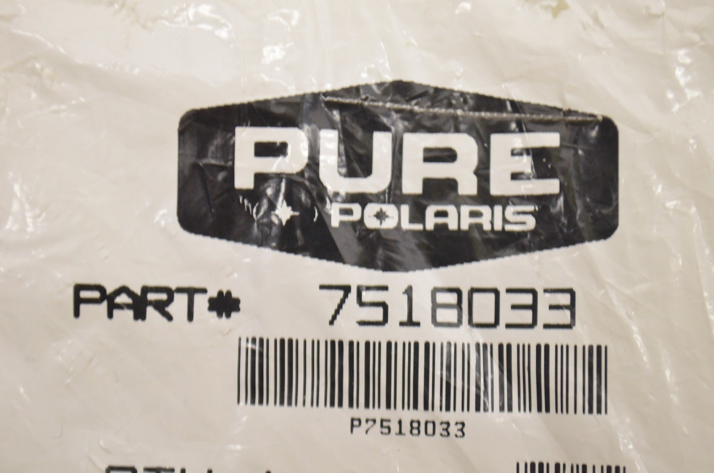 OEM Polaris 7518033 Special Flange Bolt 3/8 24x4 NOS