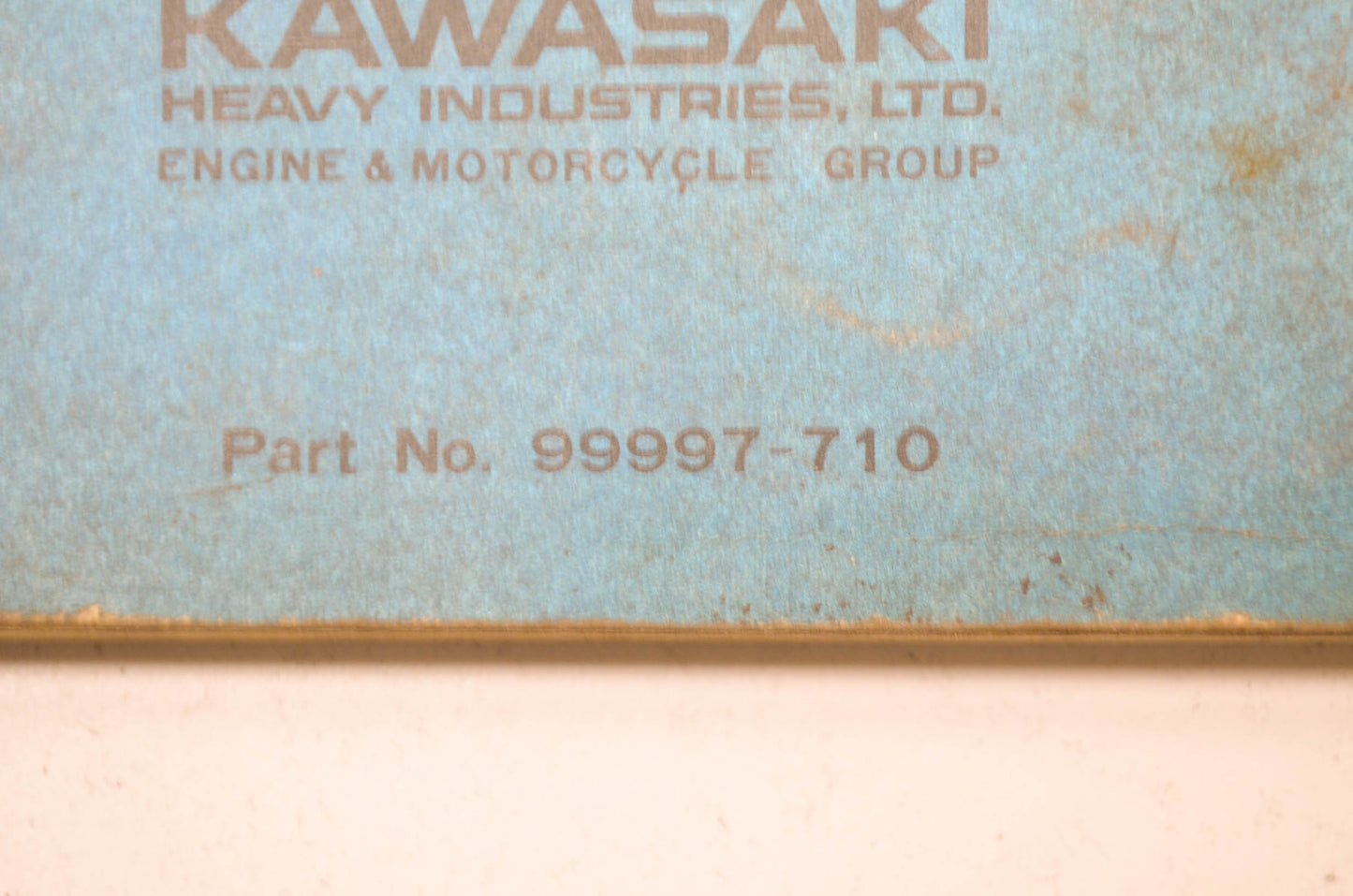 OEM Kawasaki 99997-710 Service Manual KZ400