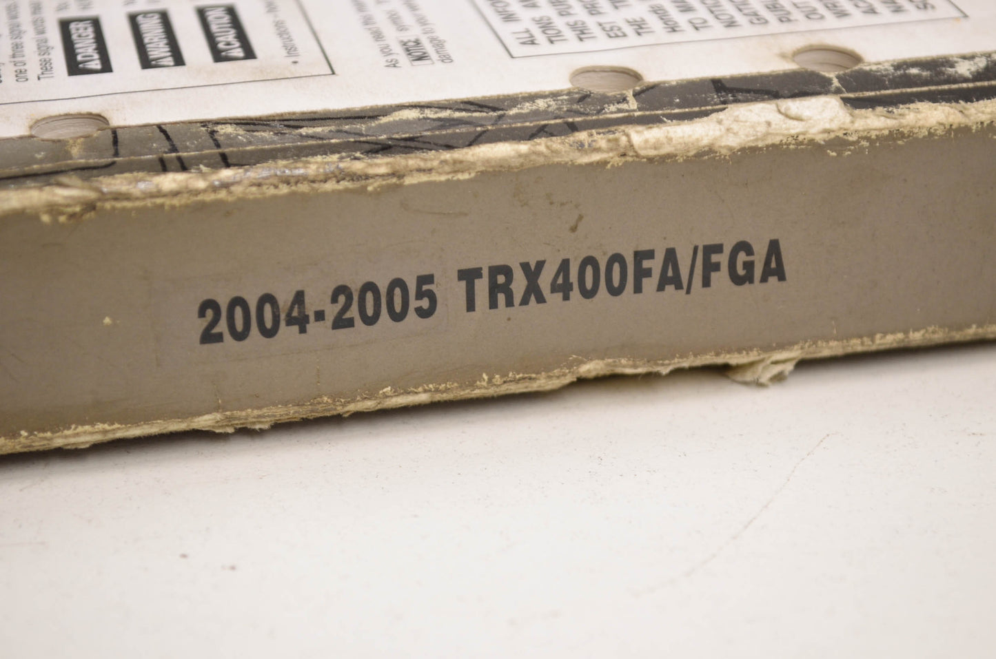 OEM Honda 04-05 TRX400FA/FGA Service Manual