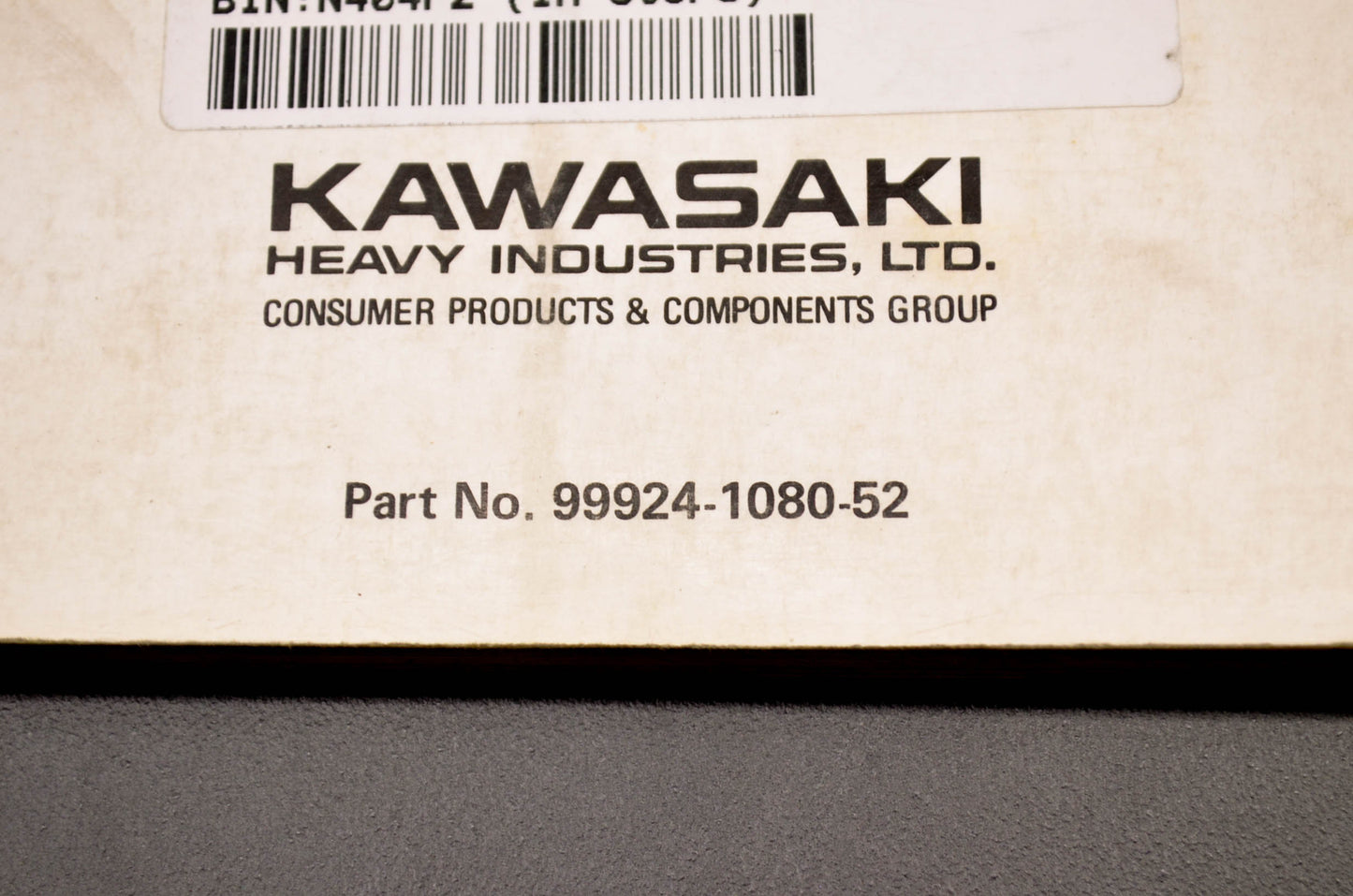 OEM Kawasaki 99924-1080-52 Service Manual Supplement KL650A