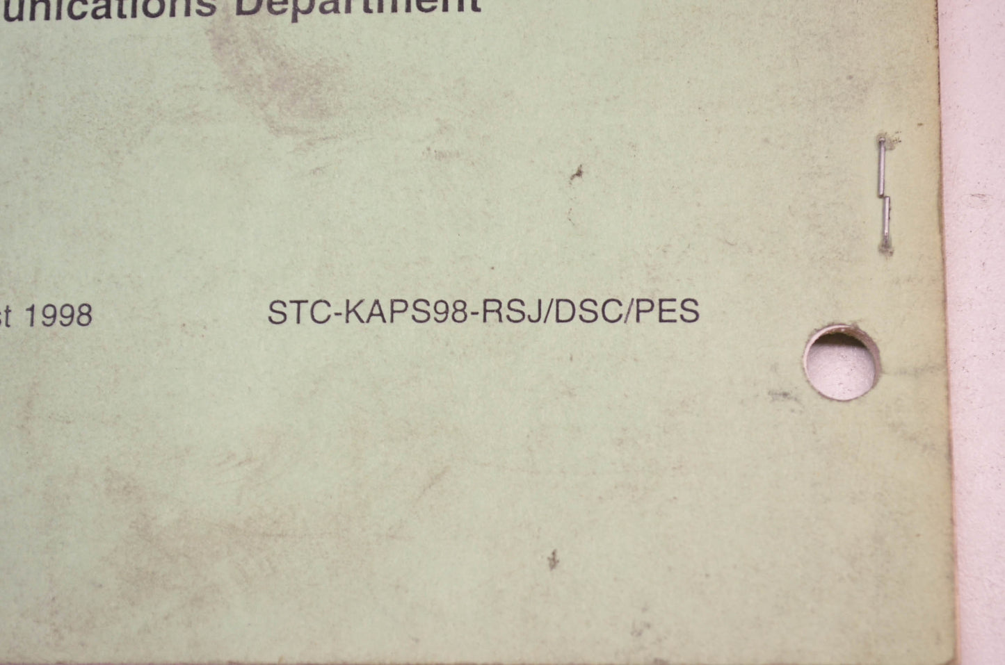 OEM Kawasaki STC-KAPS98-RSJ Automatic Power-Drive System Video Reference Manual