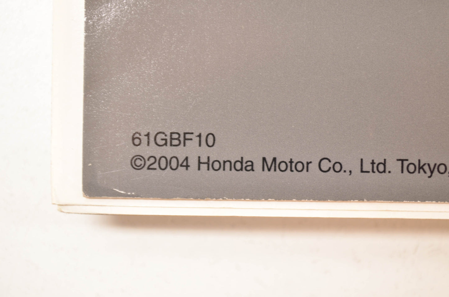 New OEM Honda CR80R/RB CR85R/RB Service Manual 95-05 CR80R/RB, CR85R/RB. NOS