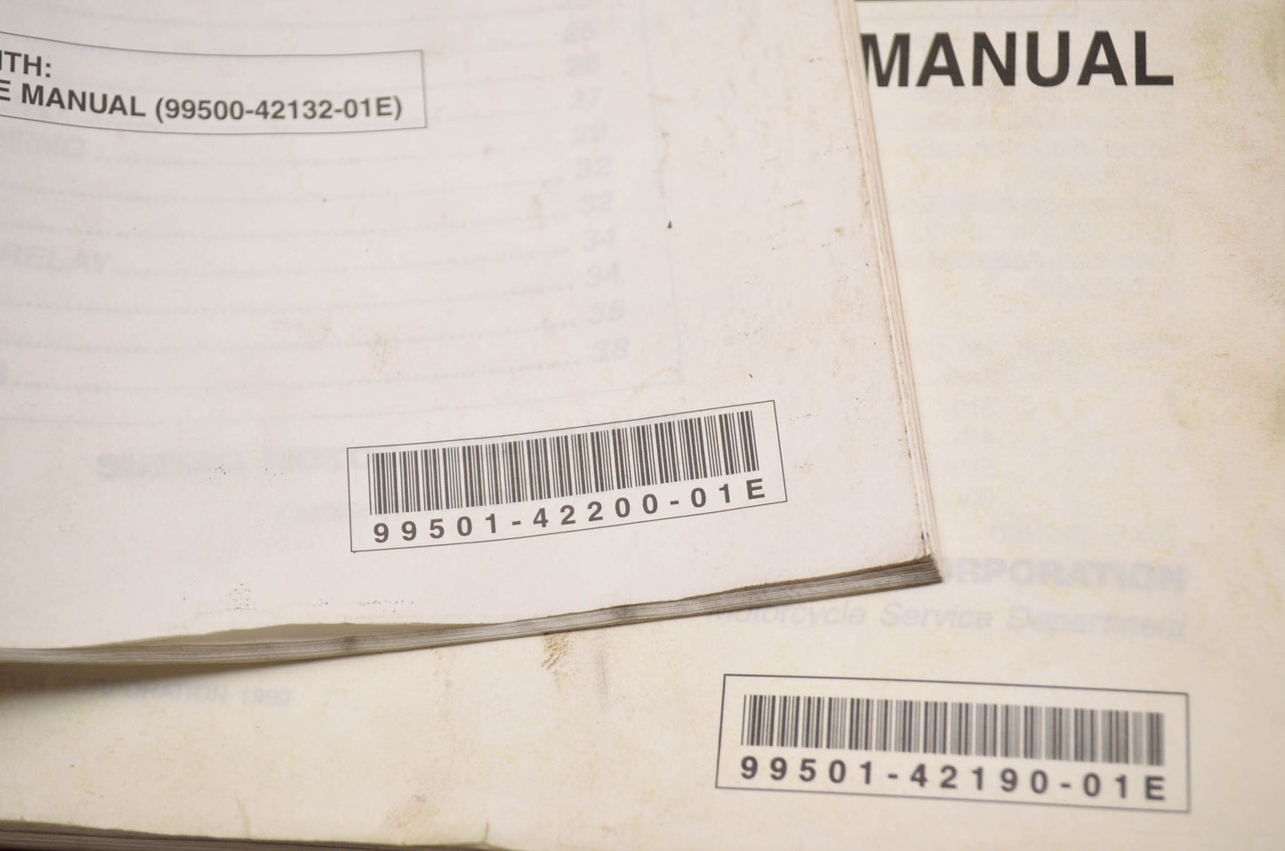 OEM Suzuki LT-F300F Service Manual & Supplements