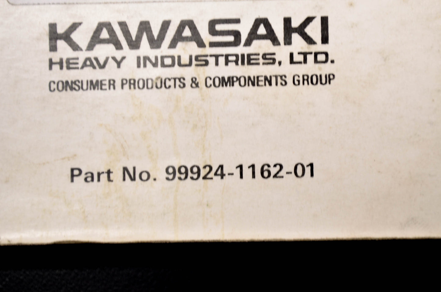 OEM Kawasaki 99924-1162-01 Service Manual KLX650