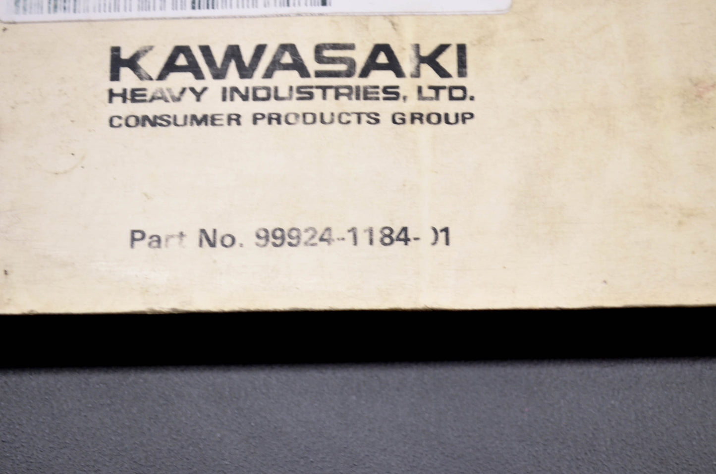 OEM Kawasaki 99924-1184-01 Service Manual ZX600F