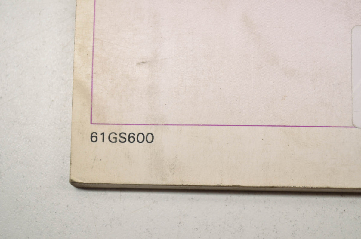 OEM Honda 61GS600, 26008803 88 SB50 SB50P Service Manual 88 SB50 ELITE50ES, SB50P ELITE50E