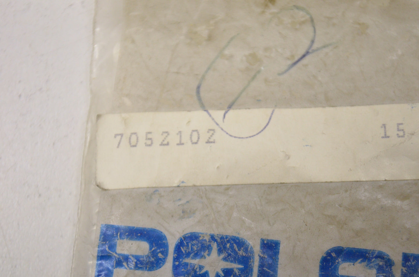 OEM Polaris 7052102 Oil Tank Brass Fitting NOS