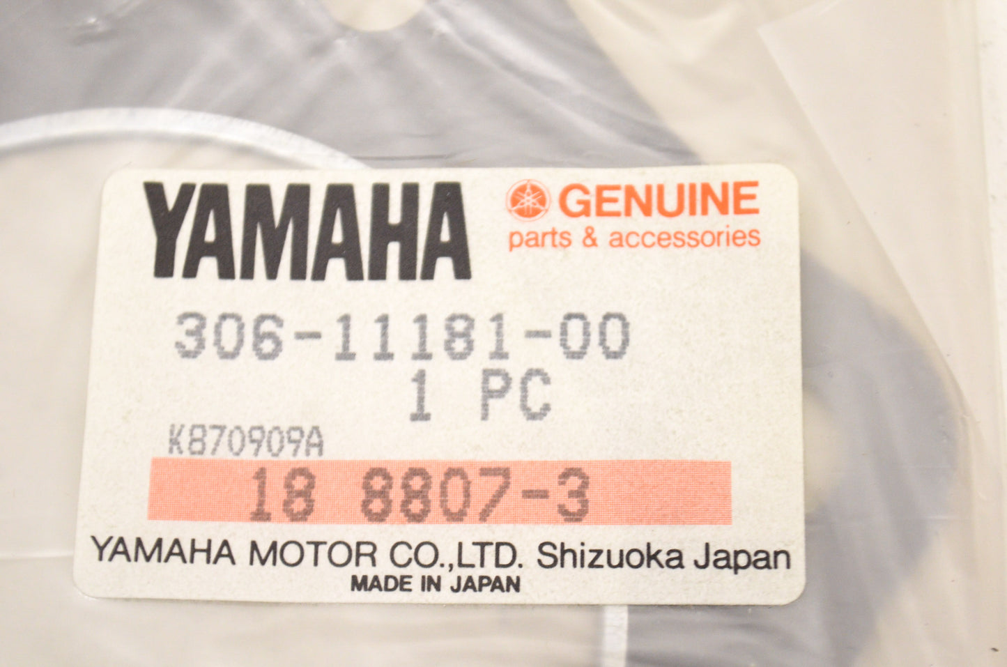 OEM Yamaha 306-11181-00-00 Cylinder Head Gasket 1 NOS