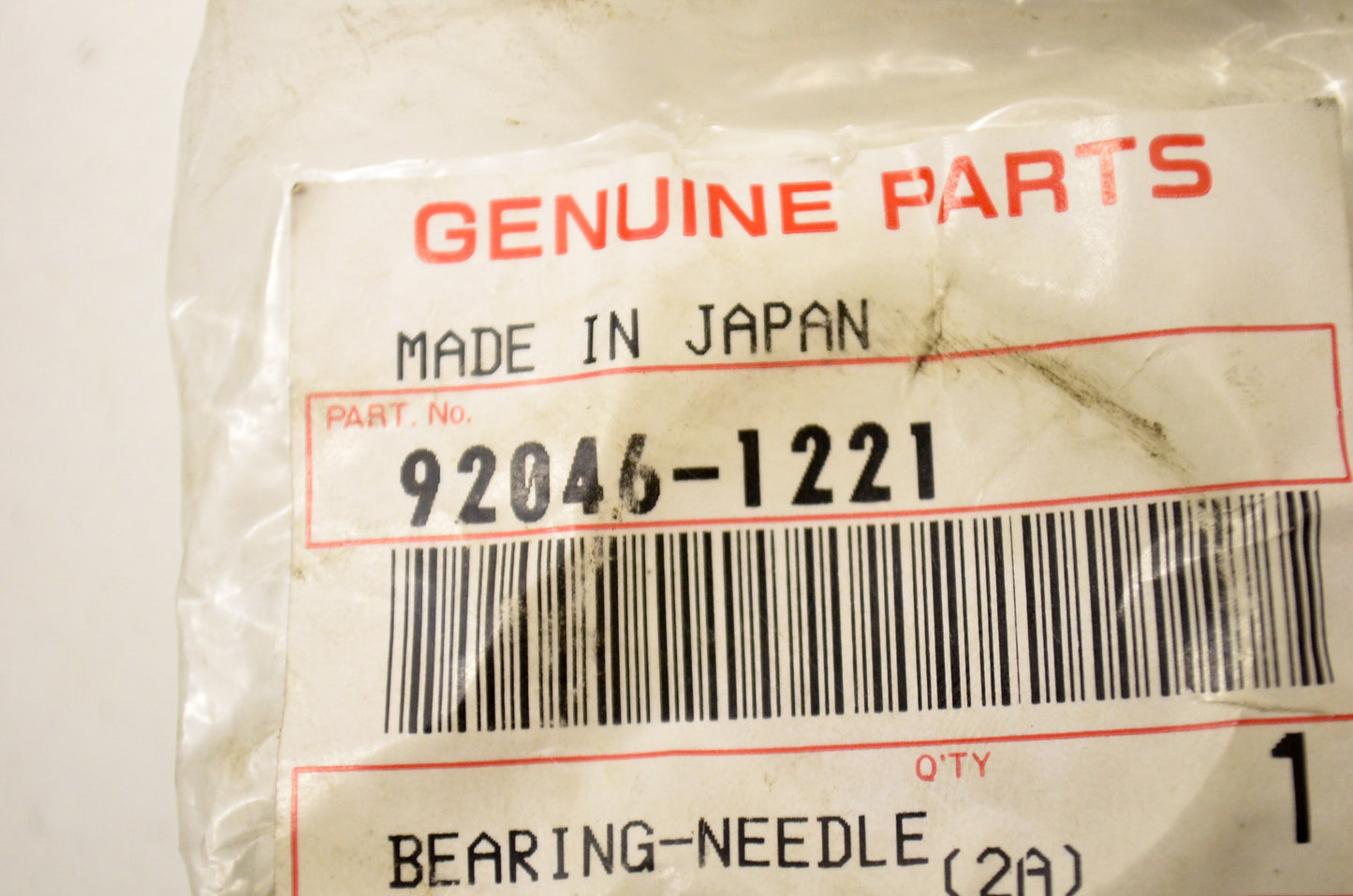 OEM Kawasaki 92046-1221 Needle Bearing NOS