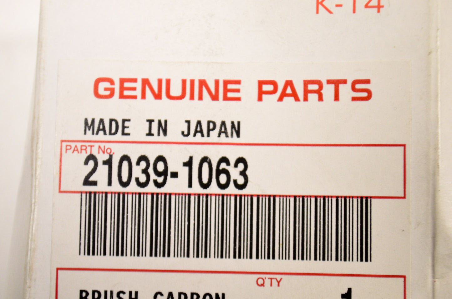 OEM Kawasaki 21039-1063 Carbon Brush NOS
