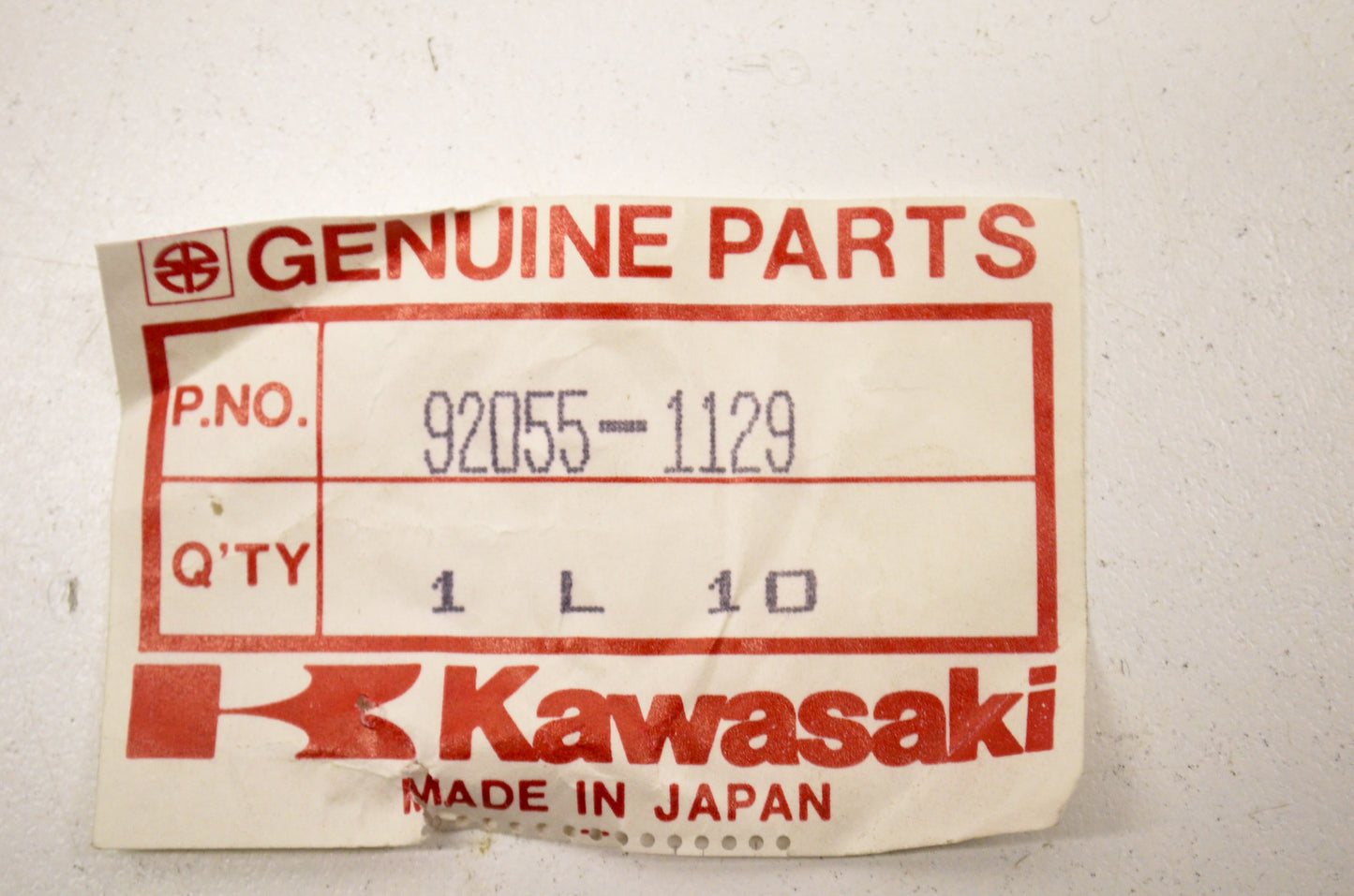 OEM Kawasaki 92055-1129 O-Ring 34.5x2.0 NOS