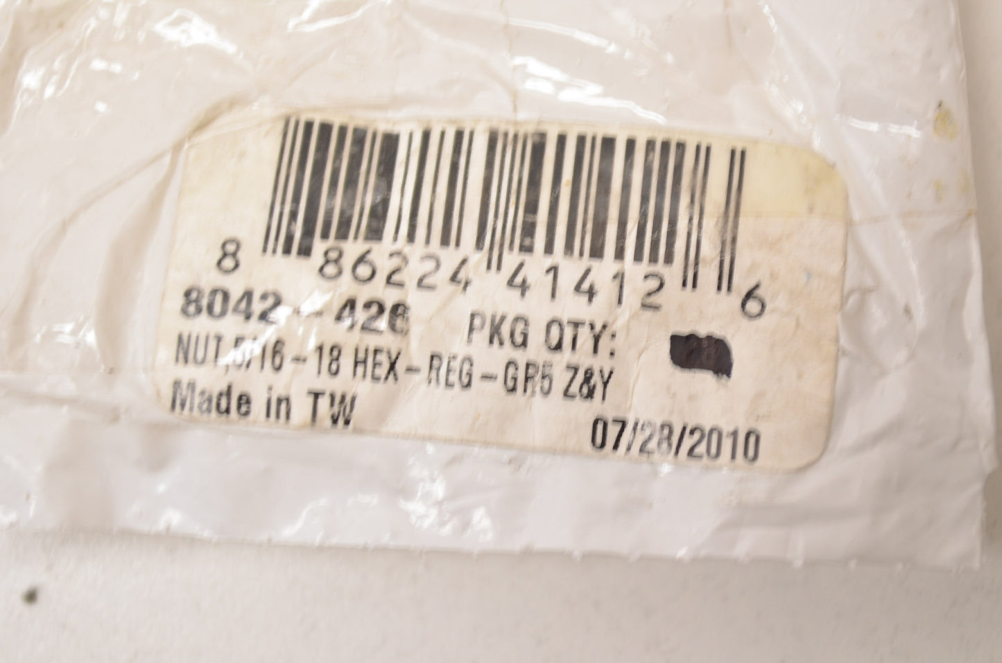 OEM Arctic Cat 8042-426 Hex Nut 5/16-18 NOS