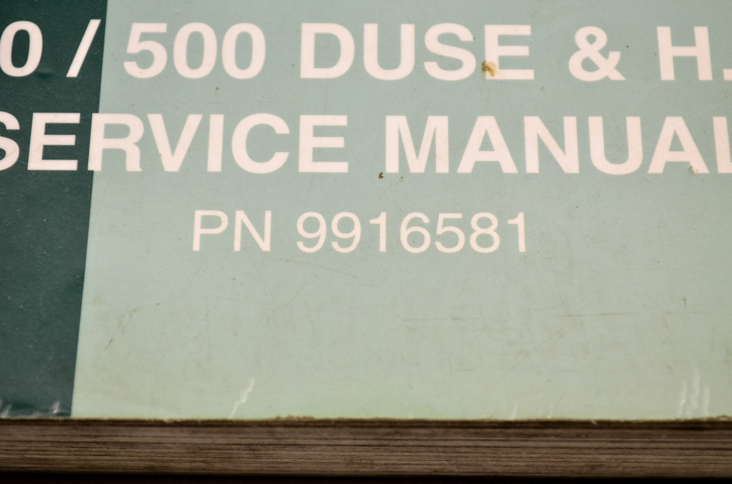 Polaris 2001 Sportsman 400/500 Duse H.O. Service Manual