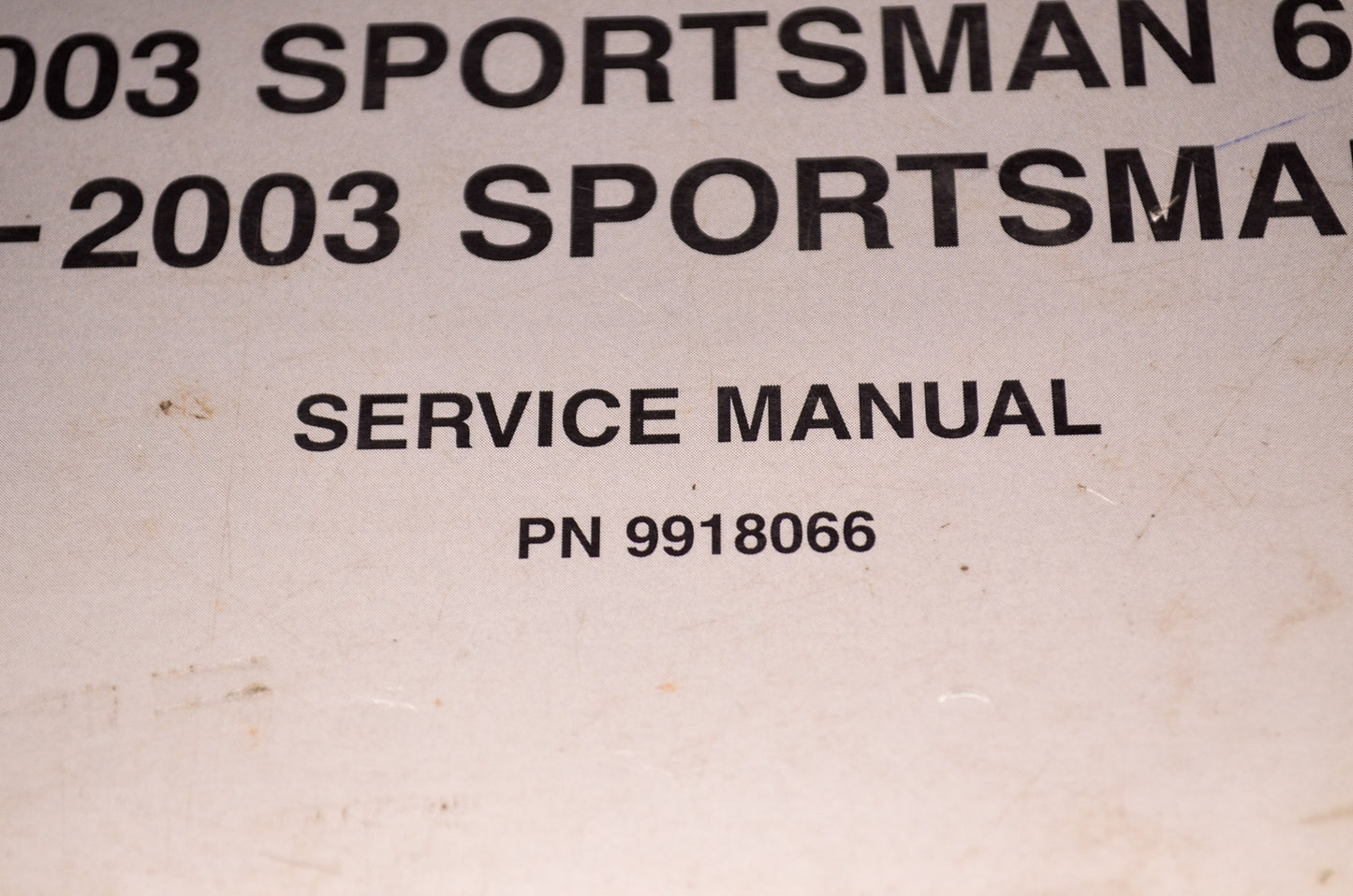 Polaris Sportsman 600 700 Service Manual