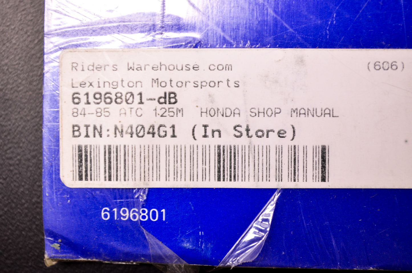 New OEM Honda 84-85 ATC125M Shop Manual