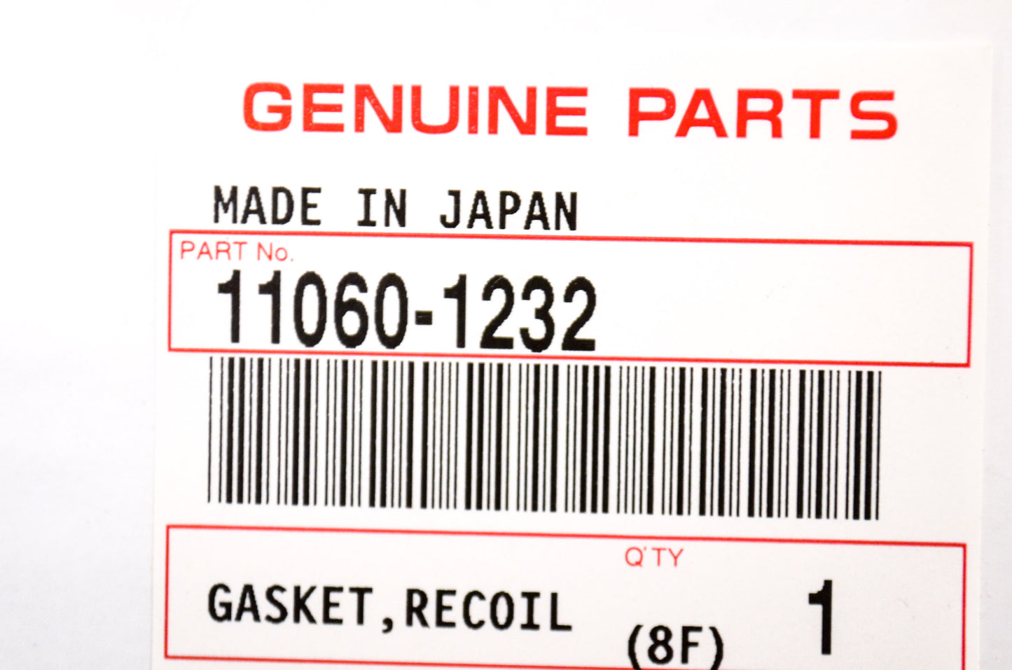 OEM Kawasaki 11060-1232 Recoil Starter Gasket NOS