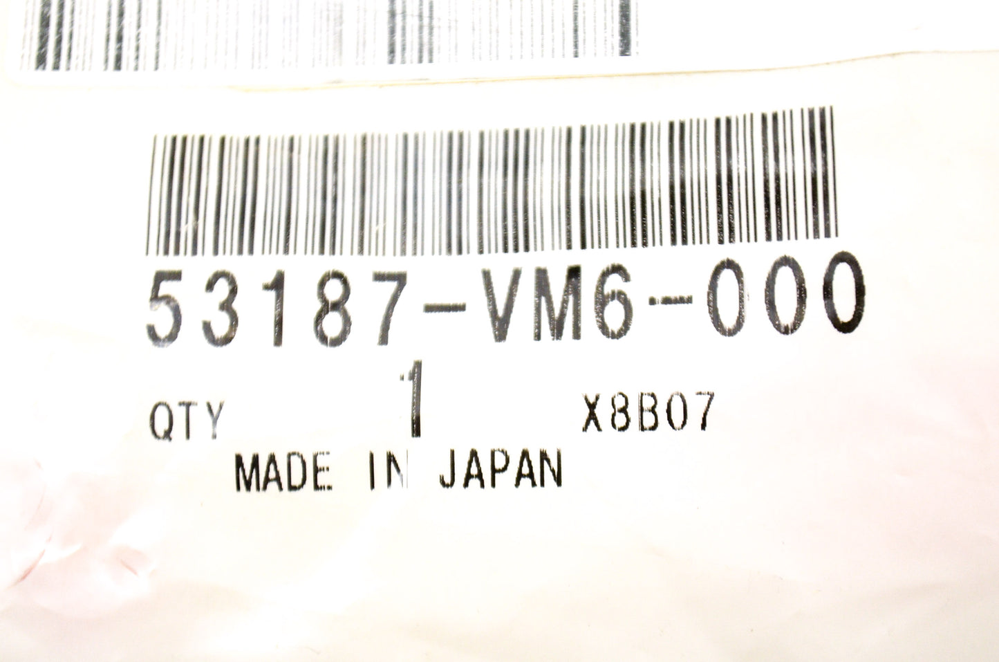 OEM Honda 53187-VM6-000 Reverse Pin Cap NOS