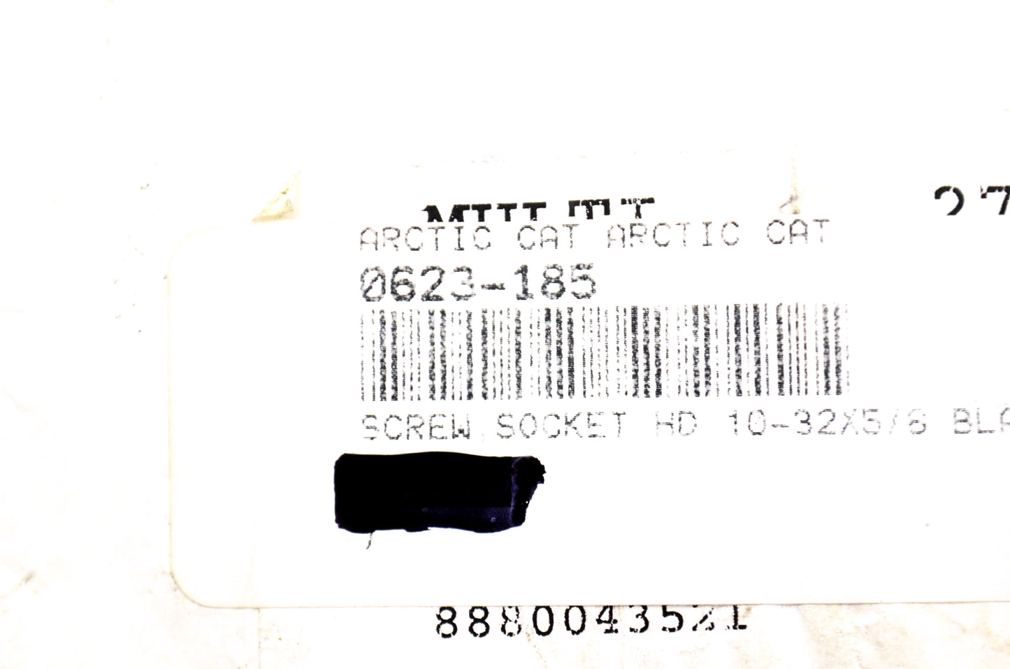 OEM Arctic Cat 0623-185 Socket Screw NOS