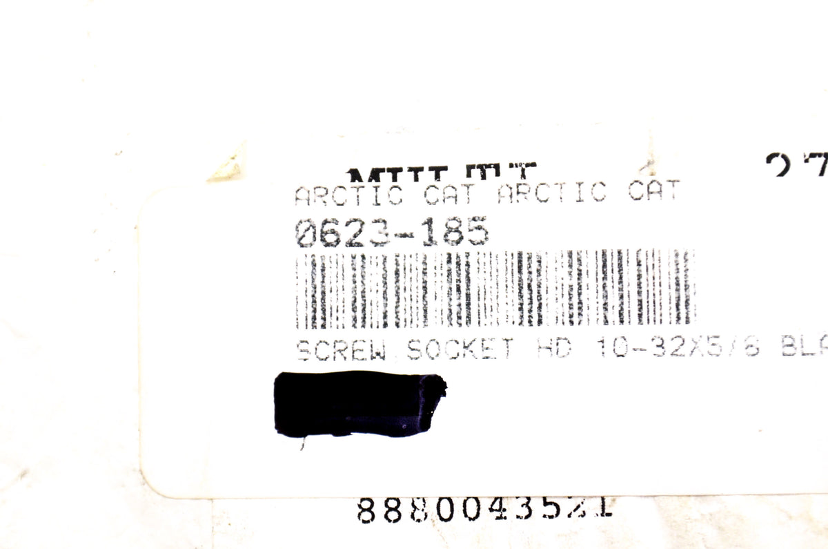 OEM Arctic Cat 0623-185 Socket Screw NOS