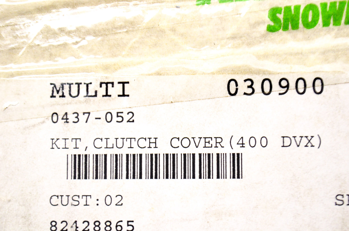 OEM Arctic Cat 0437-052 Clutch Cover Kit NOS
