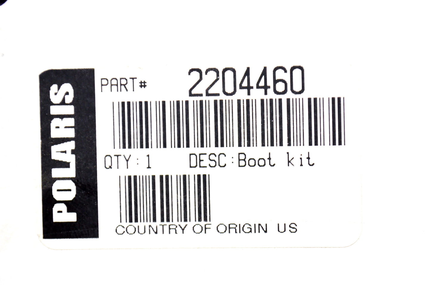 OEM Polaris 2204460 Inboard Boot Kit NOS
