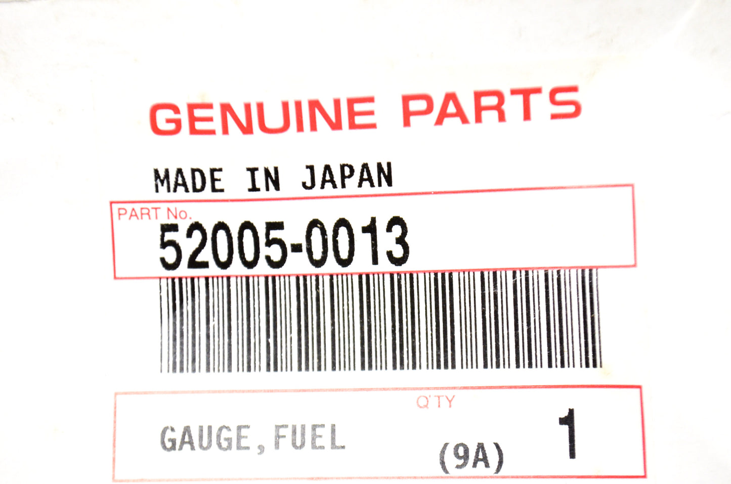 OEM Kawasaki 52005-0013 Fuel Gauge NOS