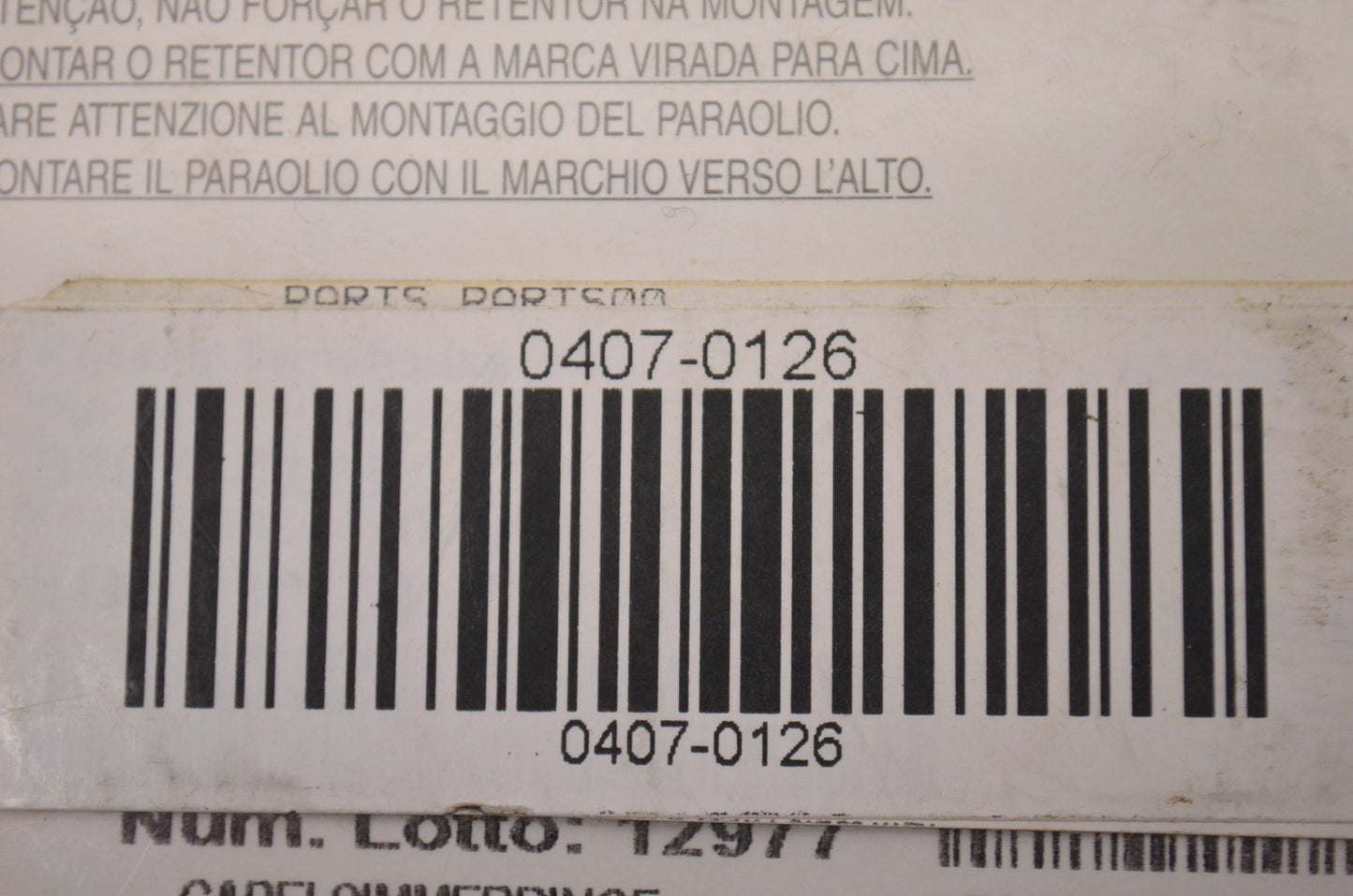 Parts Unlimited 0407-0126 Front Fork Seal Kit NOS