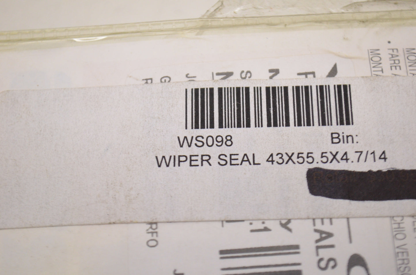 Parts Unlimited WS-098 Front Fork Seal Kit NOS