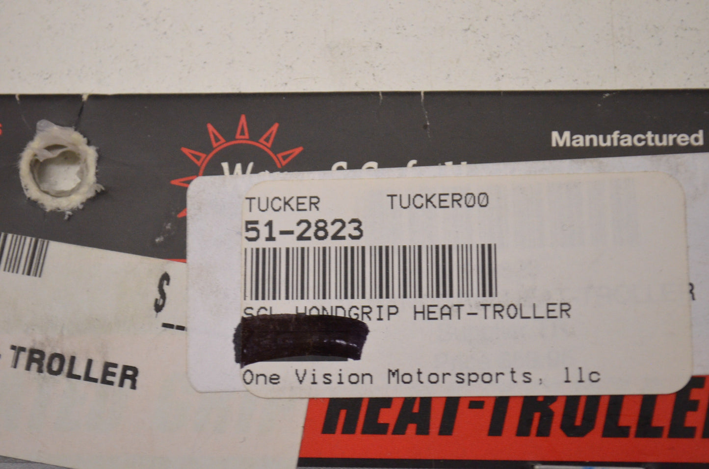 First Gear 512823, 51-2823 Semi-Mounted Single Heated Hand Grip NOS