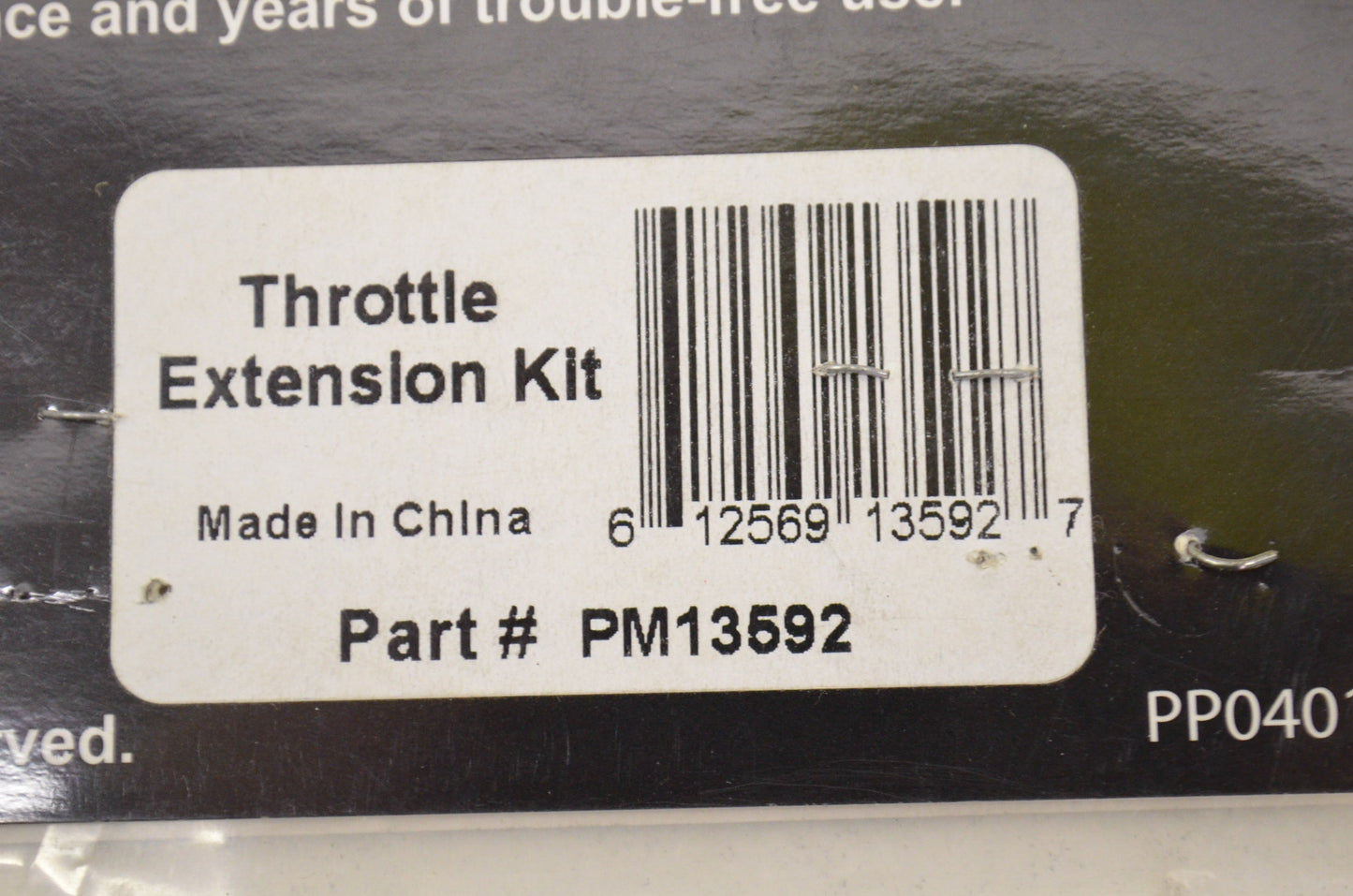 New PowerMadd Throttle Cable Extension Kit NOS