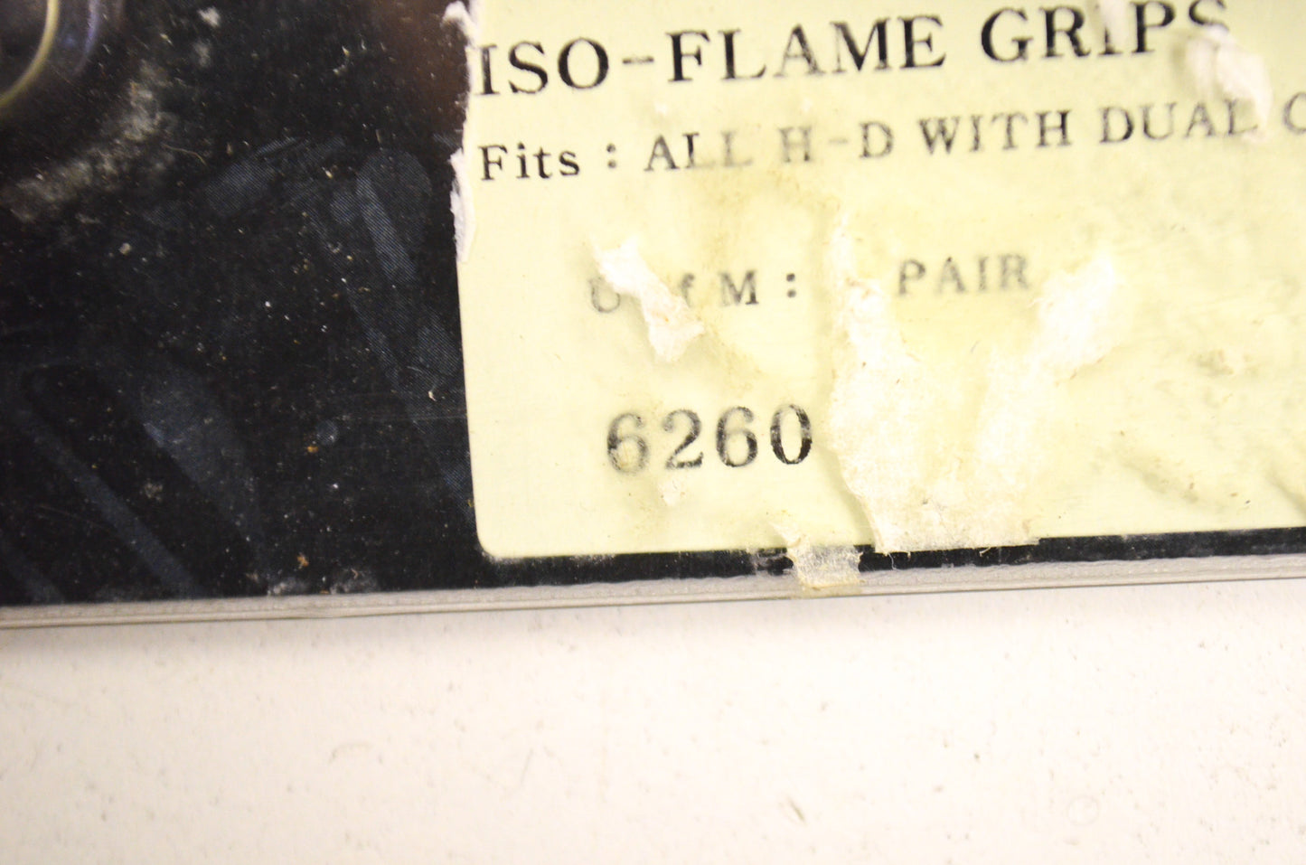 New Kuryakyn Iso Flame Grips NOS