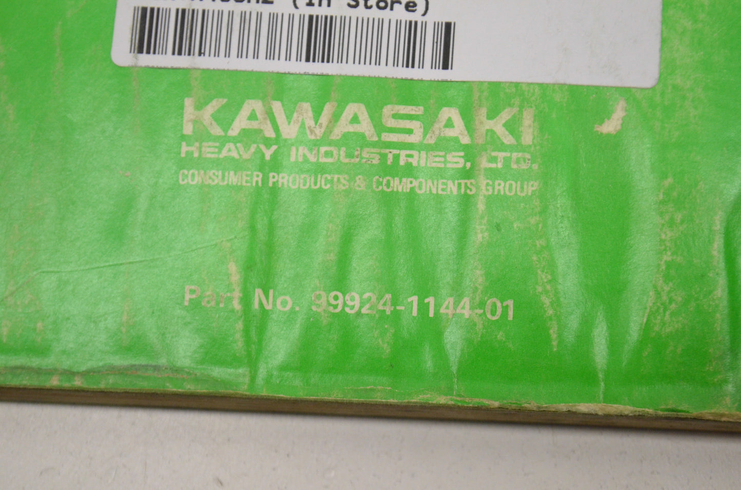 OEM Kawasaki 99924-1144-01 Service Manual KX80/100