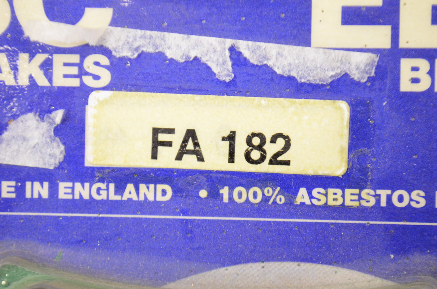 EBC FA182 Green Brake Pad Kit NOS