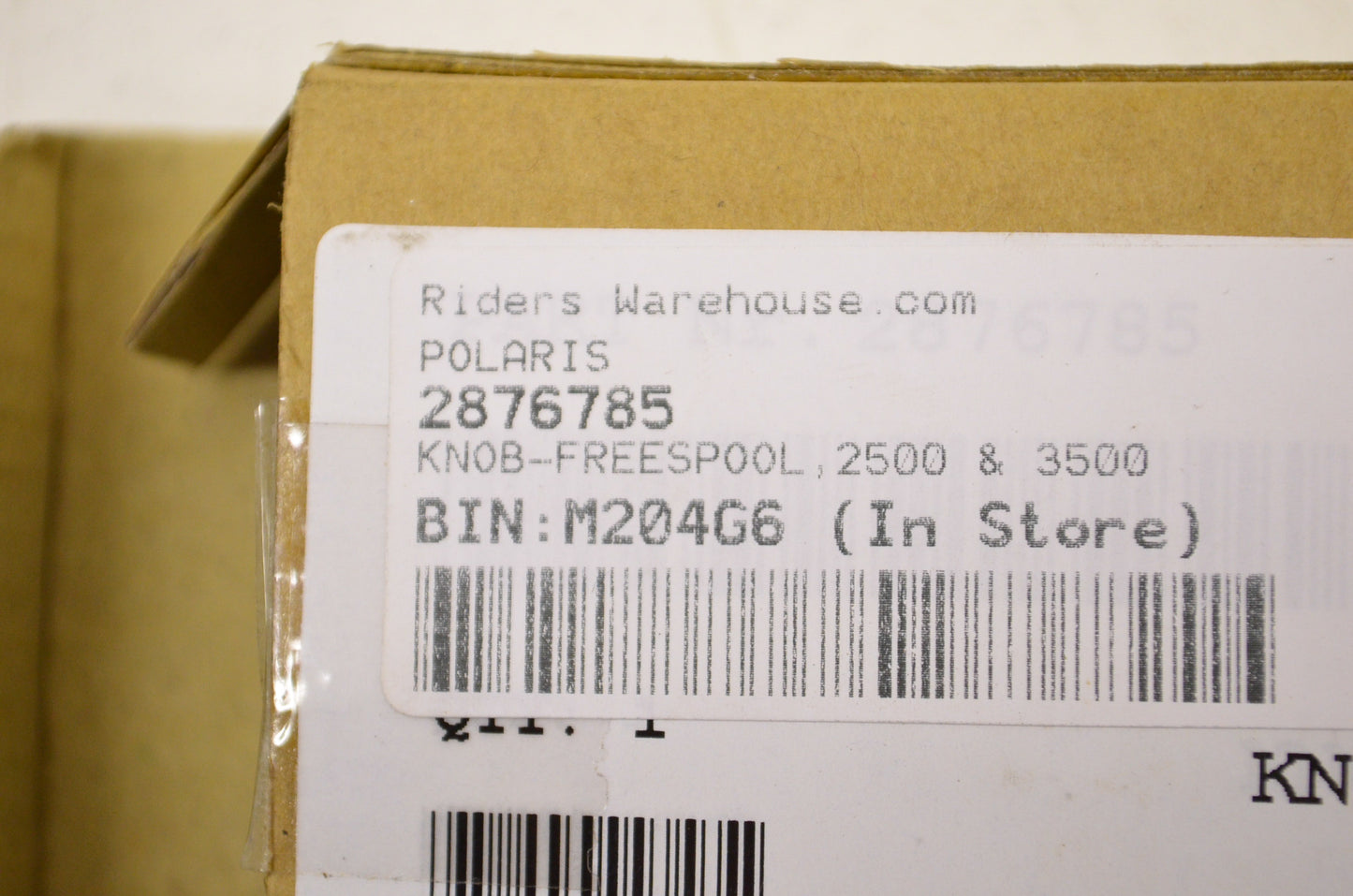 New OEM Polaris Free Spool Knob NOS