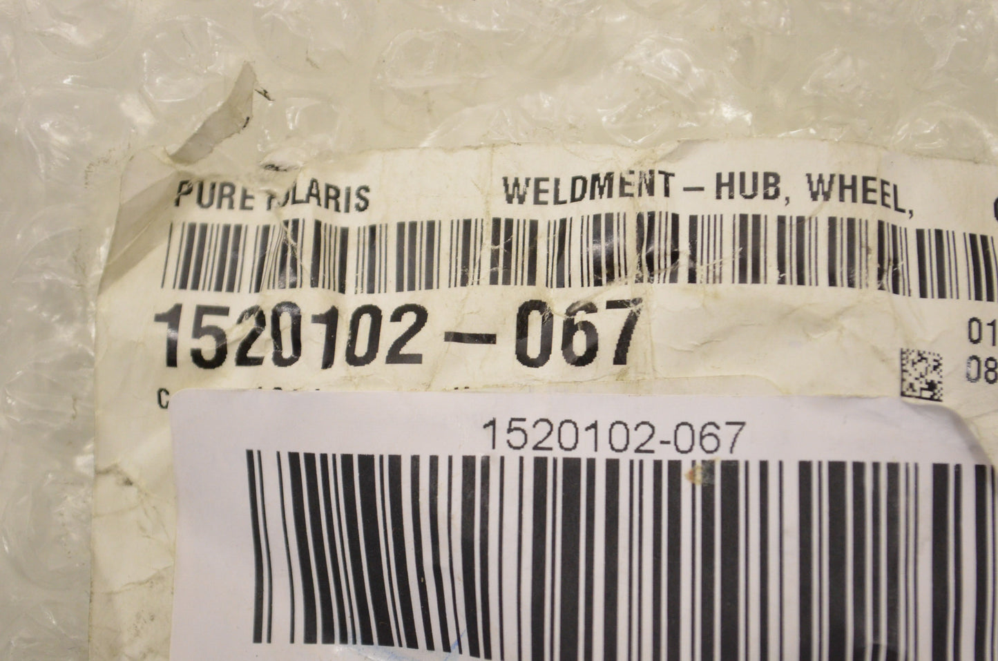 New OEM Polaris 1520102-067 Rear Hub NOS