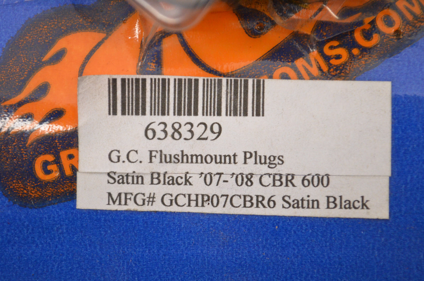 Greggs Customs 638329, GCHP07CBR6 Flush Mount Plugs NOS