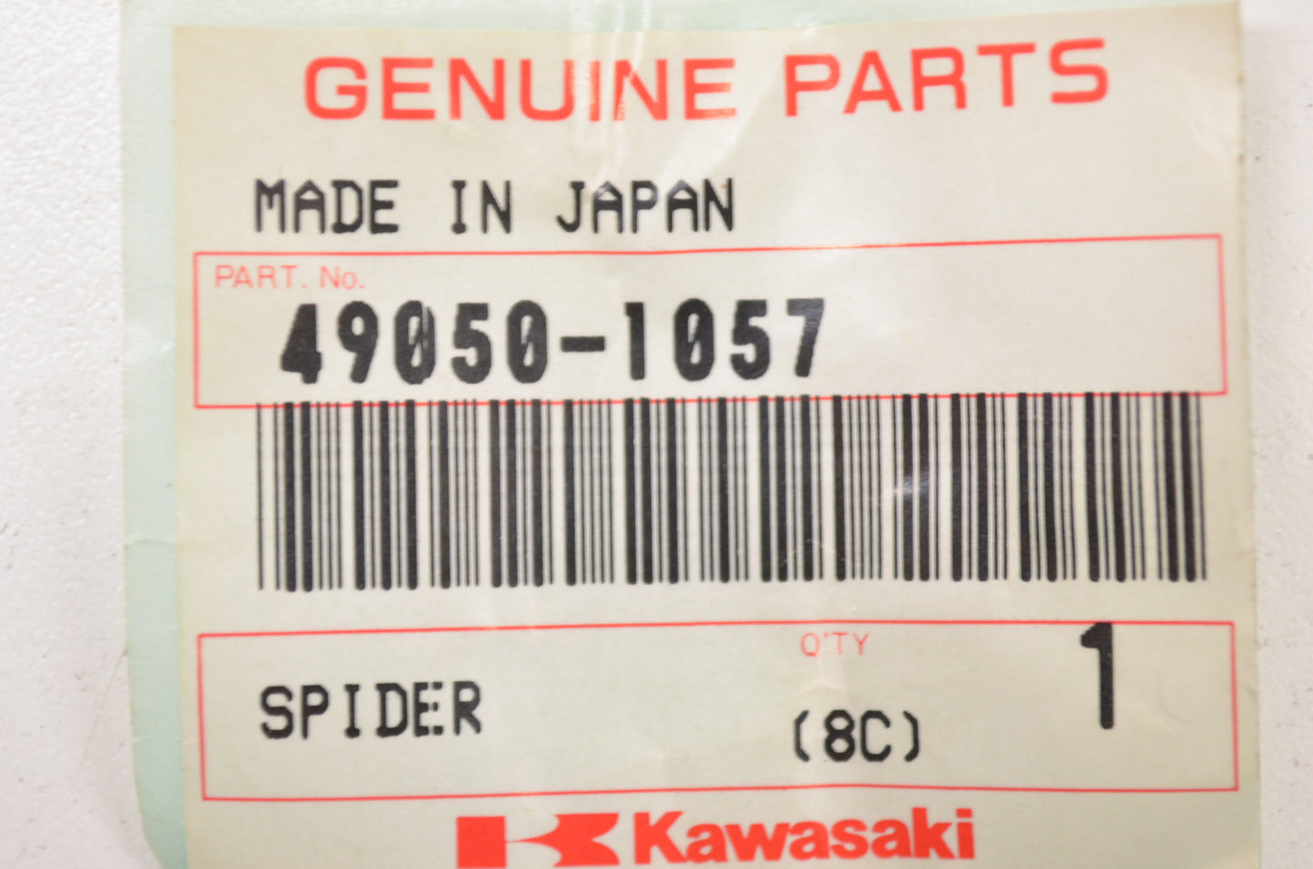 OEM Kawasaki 49050-1057 Spider NOS
