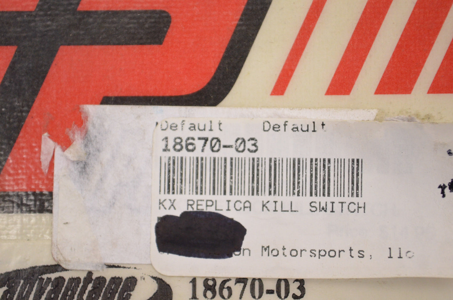 Emgo 18670-03, 46-50450 Kill Switch NOS