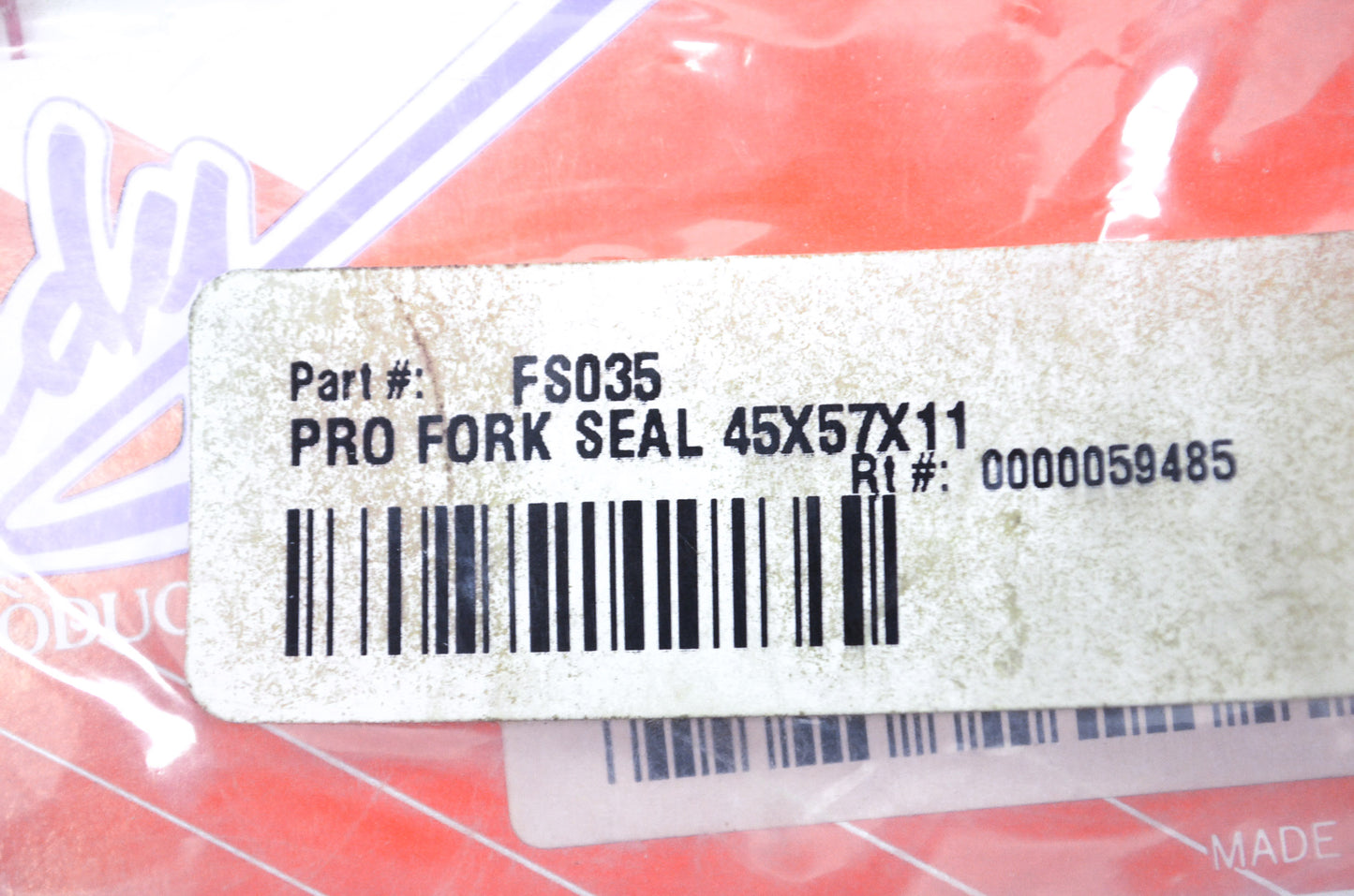 Shindy 13-035, FS-035 Fork Seal Kit NOS