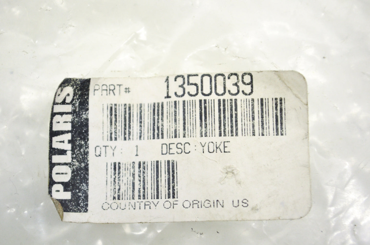 New OEM Polaris 1350039 Yoke NOS
