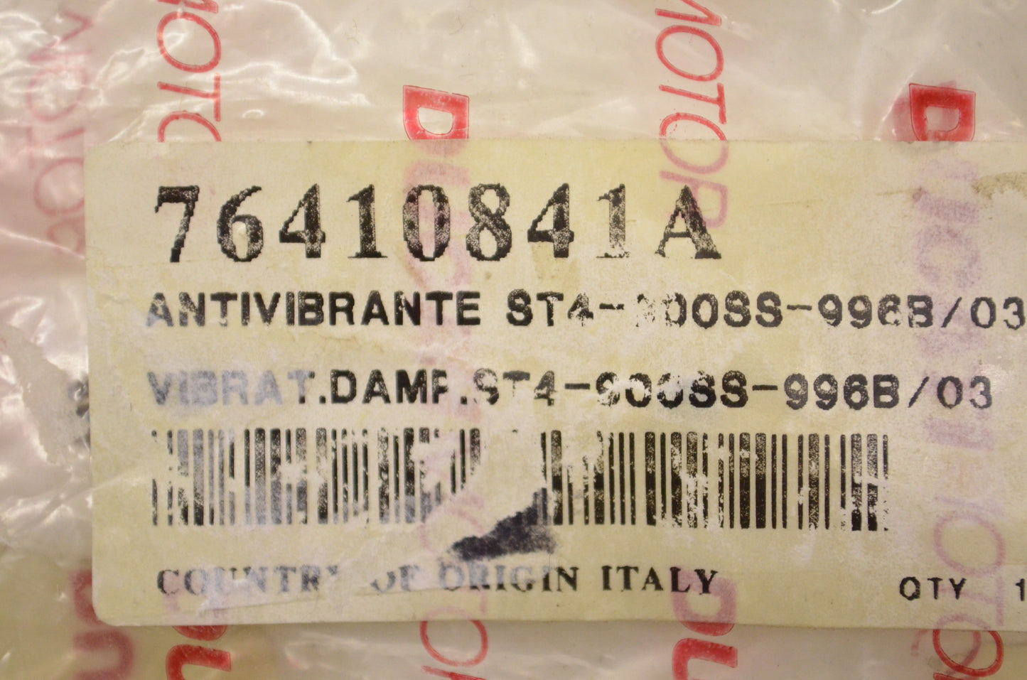 New OEM Ducati Damper Qty 2 NOS