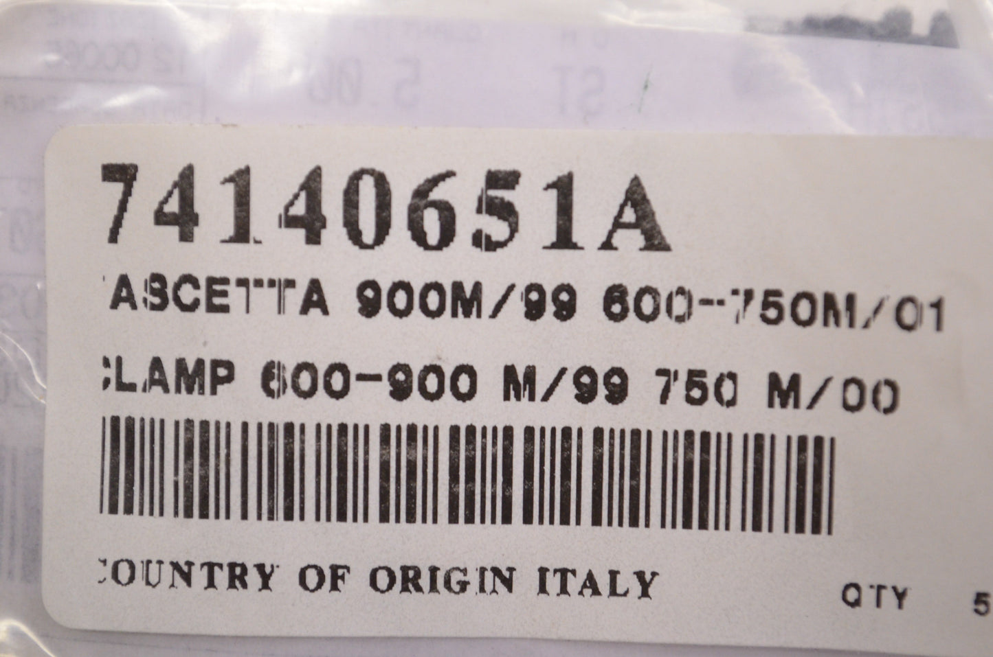 OEM Ducati 74140651A Clamp NOS