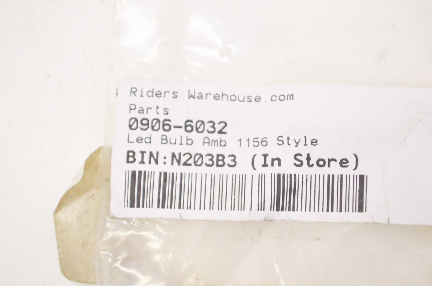 New Drag Specialties Amber LED Bulb 1156 Style NOS