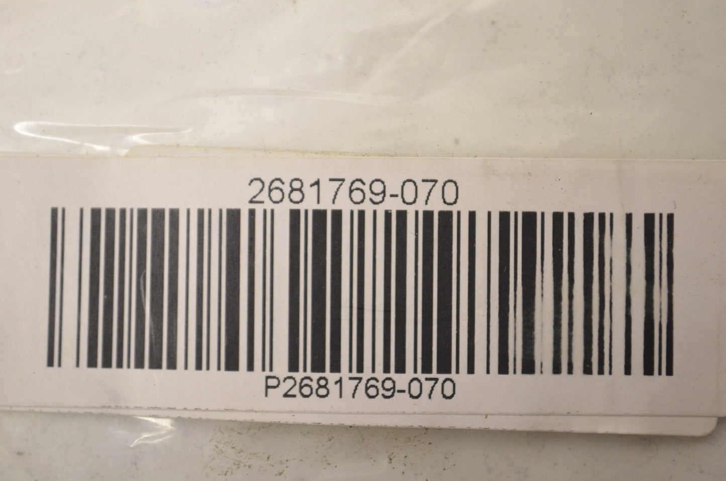 New OEM Polaris 2681769-070 Black Seat Cover NOS