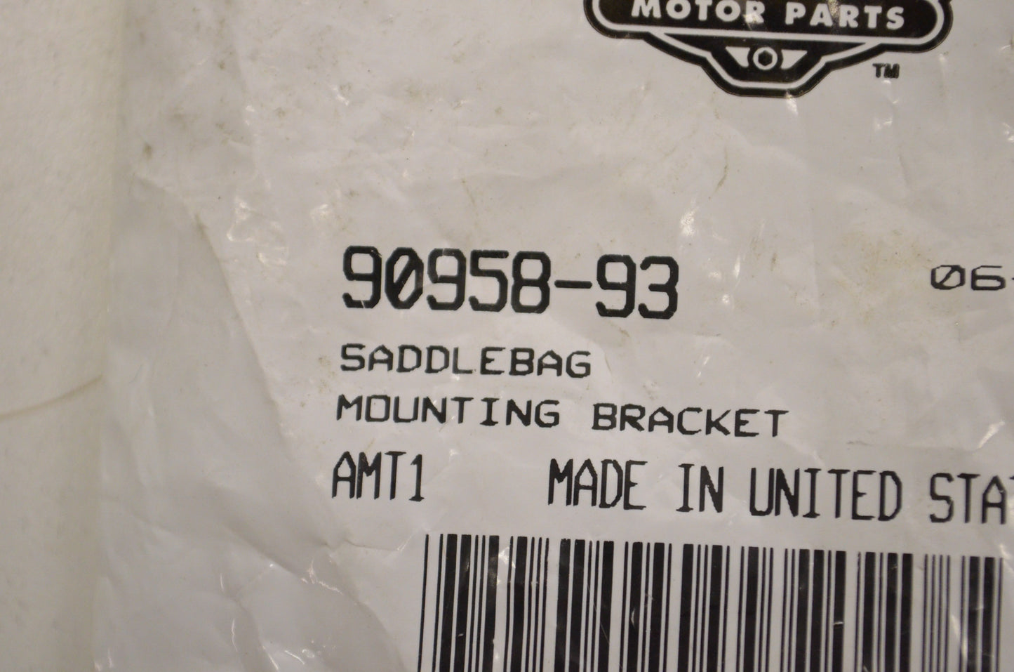 OEM Harley-Davidson 90958-93 Saddlebag Mount Bracket NOS