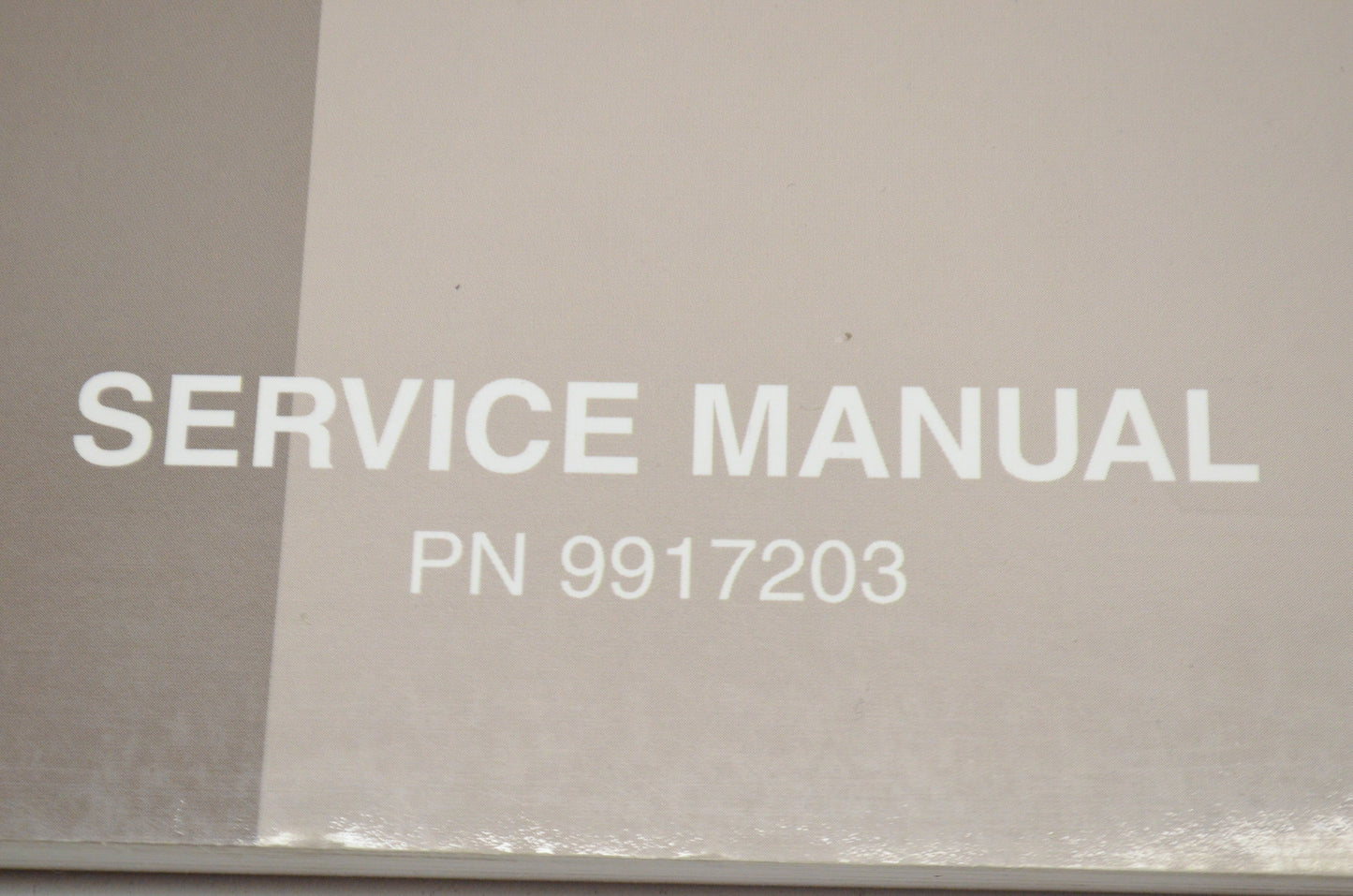 OEM Polaris 9917203 Service Manual 02 Xplorer NOS