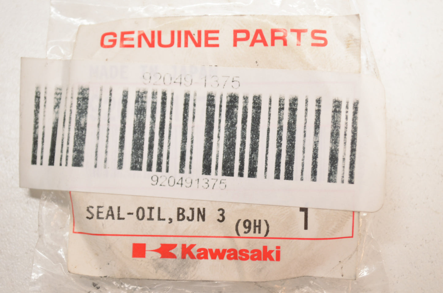 New OEM Kawasaki 92049-1375 Oil Seal BJN 32 52 5 NOS